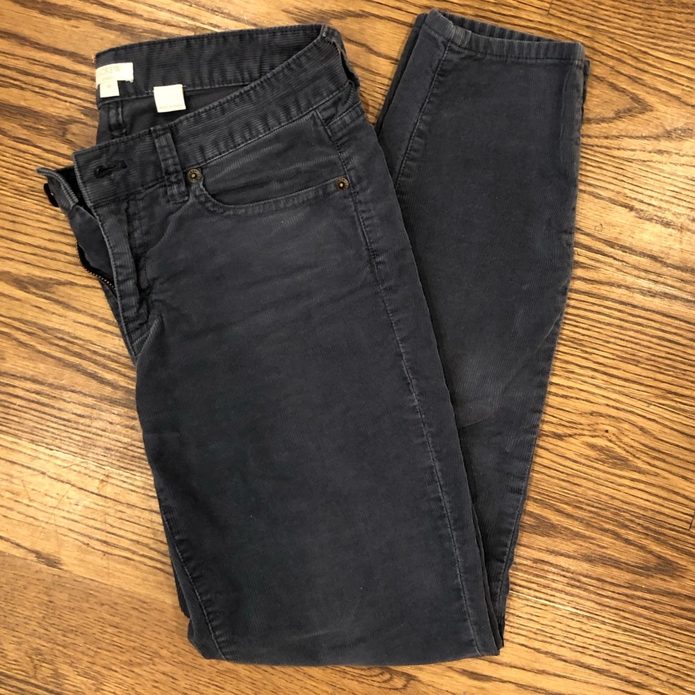 J Crew gray corduroy pants